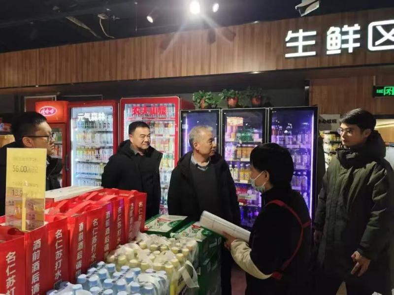 市商务局三级调研员肖根成赴高新区督导商务领域安全生产工作